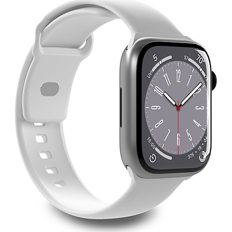 Puro Icon Apple Watch 9 38-40-41 mm og 10 42 mm 3-pak Hvid