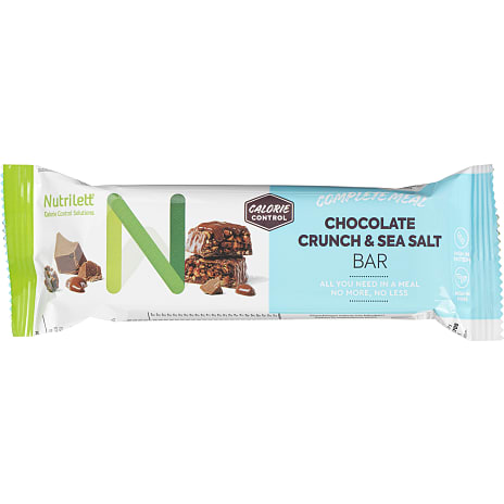 Nutrilett Måltidserstatningsbar med Chokoladecrunch og Havsalt