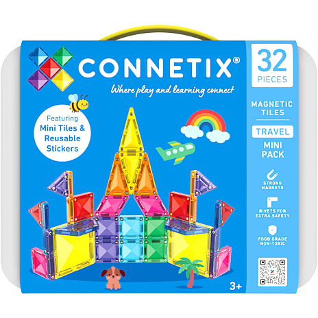 Connetix Magnetisk Byggesæt Mini 32 Dele Rejse