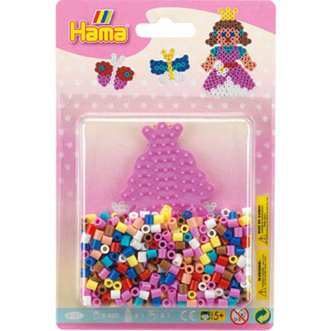 Hama Midi Perler og Plade Lille Prinsesse