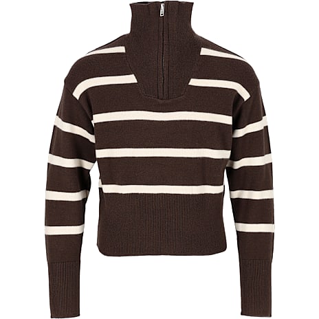 VRS Teen Strik Bluse Str. 170 Brun
