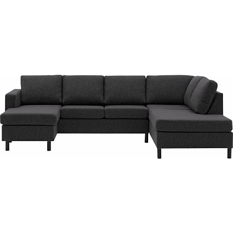 Oslo Venstrevendt U-sofa Mørkegrå