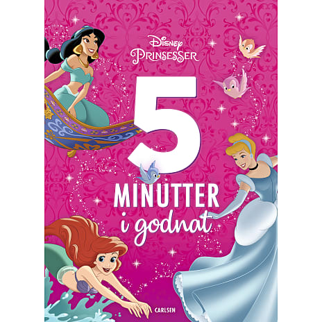 Carlsen Fem minutter i godnat - Disney prinsesser