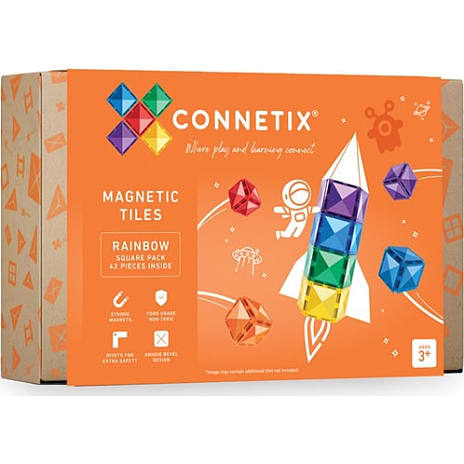 Connetix Rainbow Square Pack 42 Dele