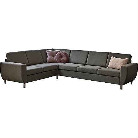 Rom Nordic vendbar hjørnesofa grøn