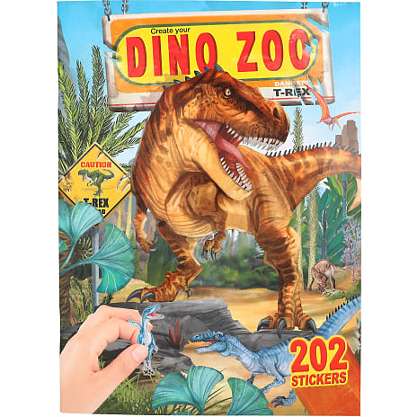 Dino World Aktivitetsbog Zoo