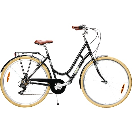 PUCH Style Damecykel 7 Gear 28" Sort