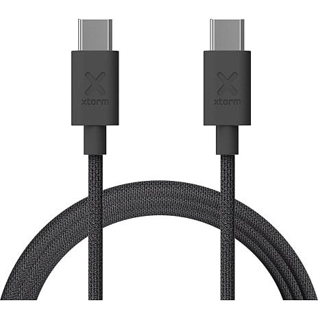 Xtorm Go2 USB-C kabel 100W 1 meter - Sort