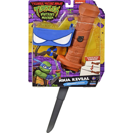 Turtles maske og ninjastjerne - flere varianter - assorteret 1 stk.
