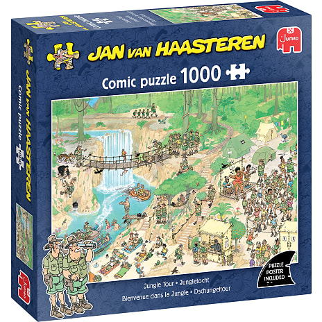 Jumbo Jungle Tour Puslespil 1000 Brikker