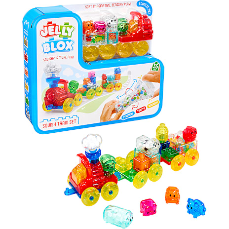 Jelly Blox Squish Train Set Byggesæt