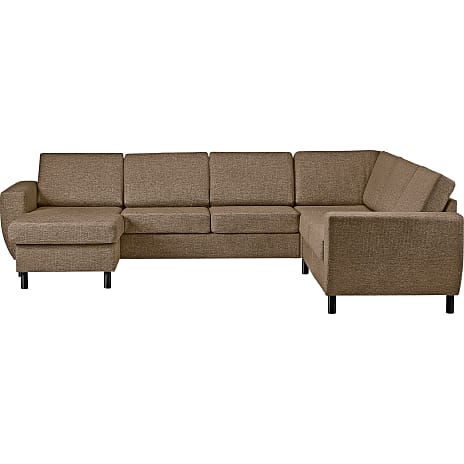 Andre mærker Rom Nordic vendbar hjørnesofa med chaiselong taupe
