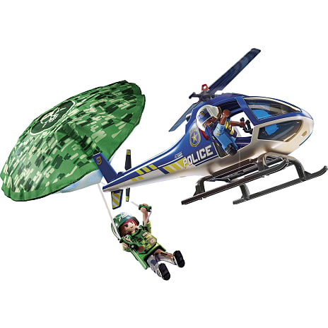 Playmobil Politihelikopter: Faldskskærms-forfølgelse 70569 | Køb online på