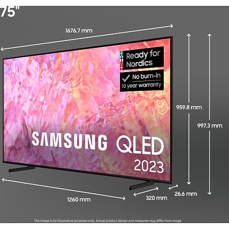 Samsung QLED TV TQ75Q60C Køb på Bilka.dk!