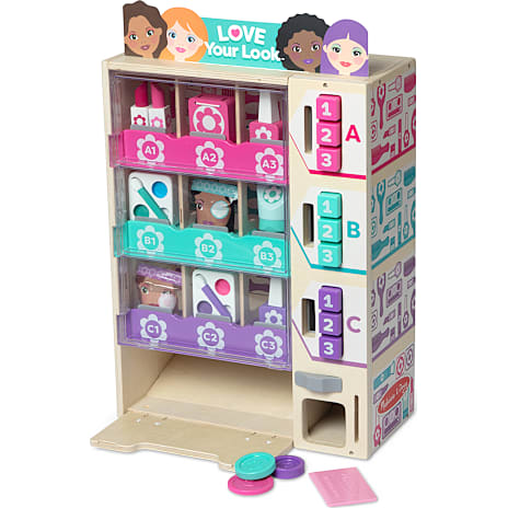 Melissa & Doug Beauty Kiosk legesæt i træ