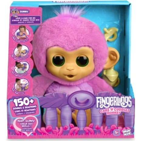 Fingerlings Care 'n' Cuddles babyabe