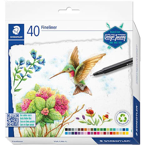 Staedtler Triplus fineliner 40-pak 1 stk.