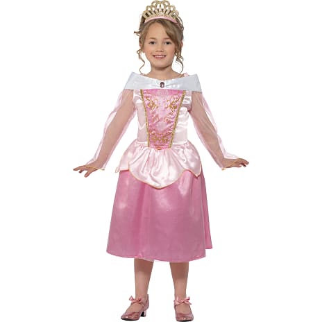 Pink Prinsesse Kostume Str. 104 cm