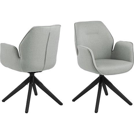 AC Design Furniture Aura Spisebordsstol Lysegrå