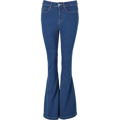 VRS Runa Dame Jeans med Svaj Str. 40 Blå