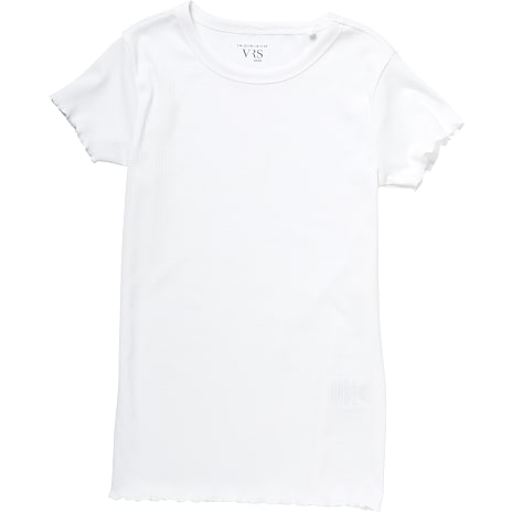 VRS teen rib T-shirt str. 170 - hvid 1 stk.