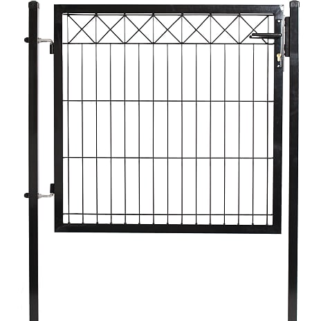 Hortus Havelåge Til Panelhegn Med Deko X Sort