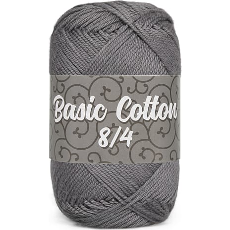 Basic Cotton Bumbo Cotton Bouclégarn Mørkegrå