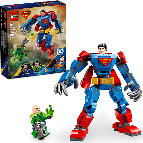 LEGO DC Superman-mech mod Lex Luthor 76302