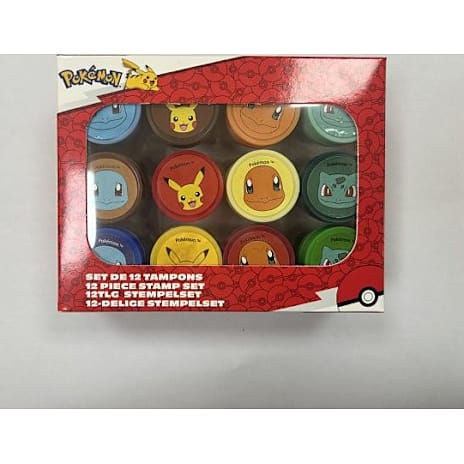 Pokémon Stempelsæt 12-Pak