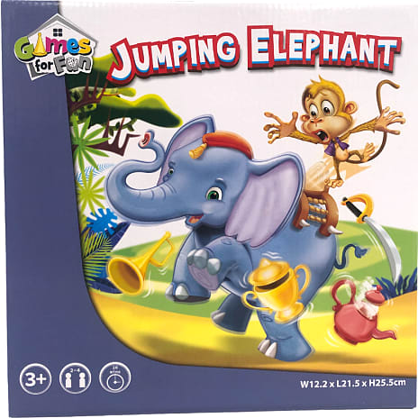 Games for Fun den hoppende elefant spil 1 stk.
