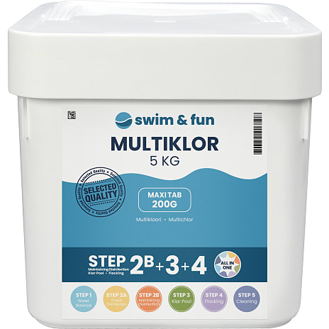 Swim & Fun Multiklor tabletter