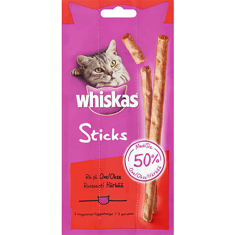Whiskas Snackstænger med okse