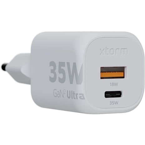 Xtorm GaN2 Ultra oplader 35w - hvid 1 stk.