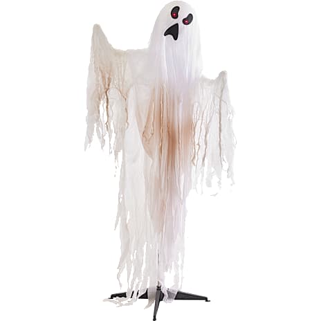 Halloween Animeret Spøgelse 183 cm Hvid