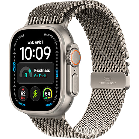 Apple Watch Ultra 4 GPS 49 mm, Natural Titanium S