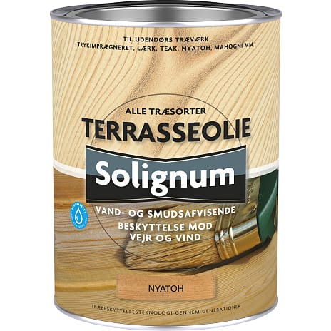 Solignum terrasseolie 2,5 liter - nyatoh 2500 ml