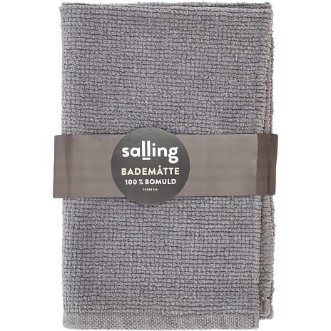 Salling bademåtte 50x80 cm - grå 1 stk.