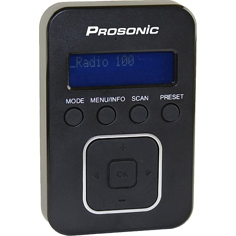 Prosonic DR40 DAB+/FM Lommeradio