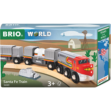 BRIO World Santa Fe tog 36089 1 stk.