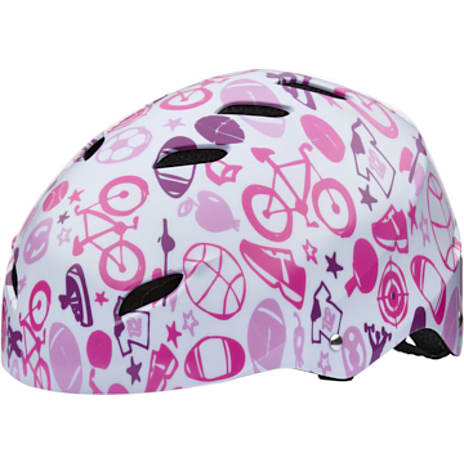CSI Skaterhjelm Hvid/Pink