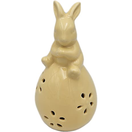 Påskefryd Påskeæg Med Kanin Højde 14 cm Assorteret