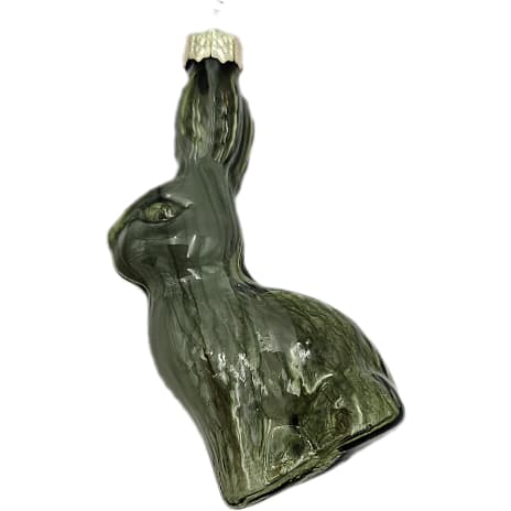 Påskefryd Glas Kaninophæng 8 cm Assorteret