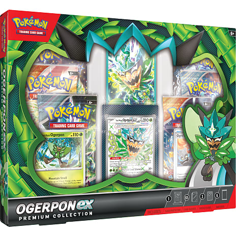 Pokémon Premium Collection Ogerpon 6-pak