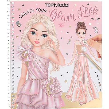 TOPModel Dress Me Up Stickers malebog 1 stk.
