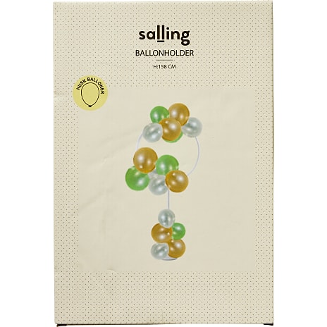 Salling Ballonholder rund - hvid