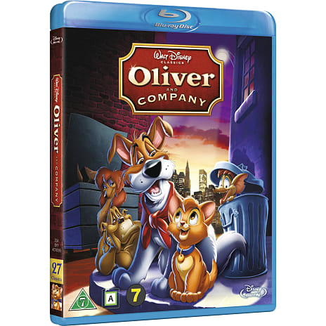 Disney Blu-ray Oliver and Company 1 stk.