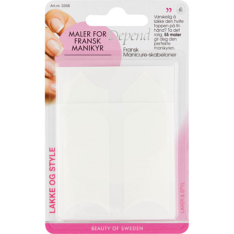 Depend Fransk manicureskabeloner 1 stk.