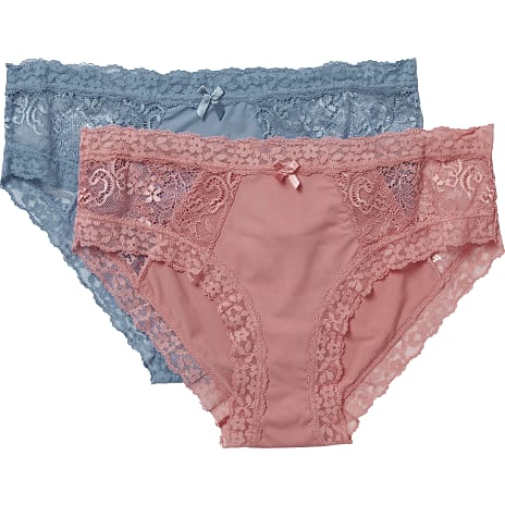 VRS Dame 2-pak Tai Trusser Str. XL Pink/Blå