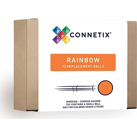 Connetix Ball Pack Kugler Til Kuglebane Rainbow