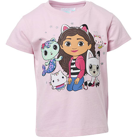 Gabbys Dukkehus T-shirt Str. 122/128 Pink